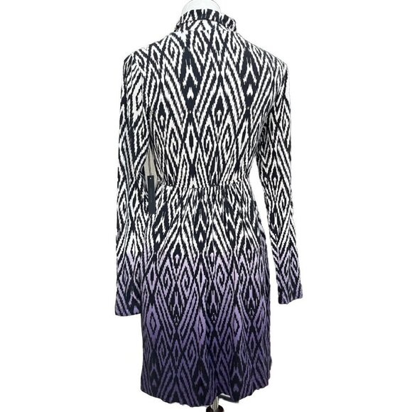 Tart Collection Mock Neck Geometric Print Dress – Size M - Picture 2 of 11